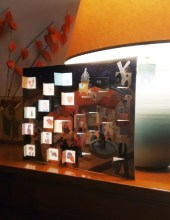 Calendrier de l'avent dessiné abbaye de Rieunette